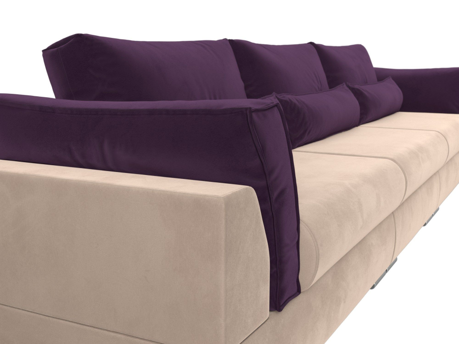 Диваны прямые кухонные, Прямой диван Пекин Long, велюр