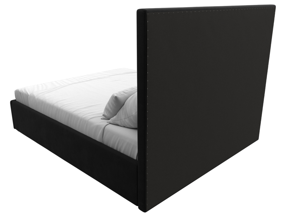 Мягкая кровать, Кровать интерьерная Афродита 160, микровельвет