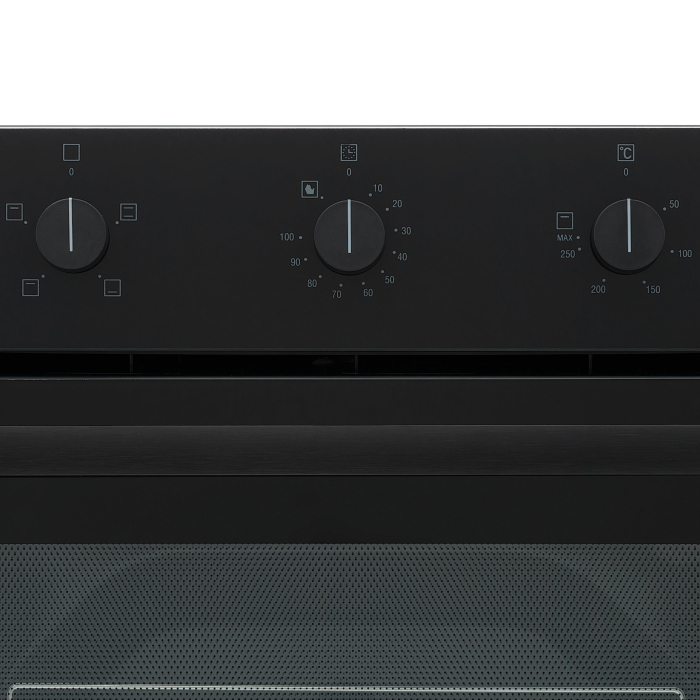 Духовые шкафы, Электрический духовой шкаф KRONA SERA 60 BL/BL (независимый)