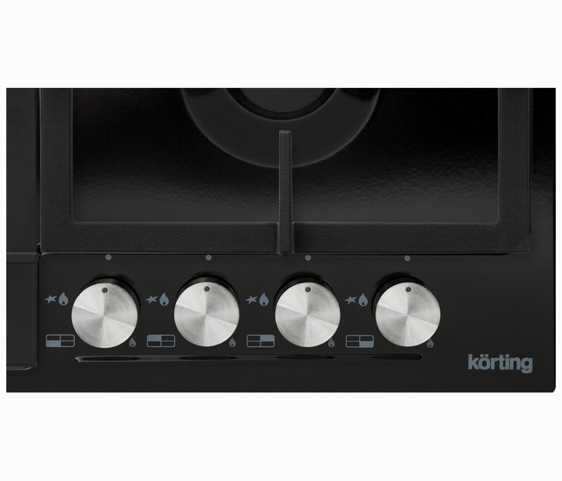 Встраиваемые варочные панели, Варочная поверхность газовая Korting HG 665 CTN