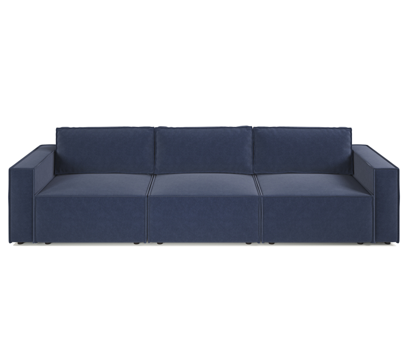 Диваны кровати со спальным местом, Диван модульный Шарм 25 327х95х70 см, велюр