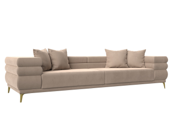 Прямой диван Лига-021, велюр