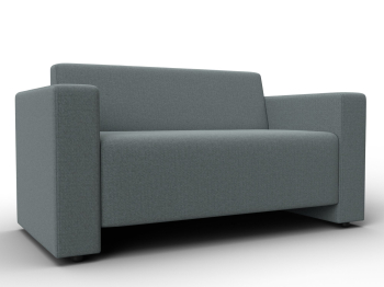 Диван прямой Лига-093, рогожка Амур