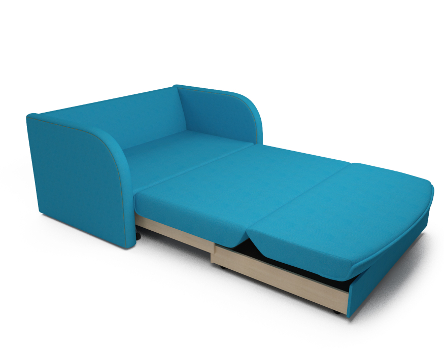 Диваны кровати со спальным местом, Диван прямой выкатной Малютка (Рогожка)