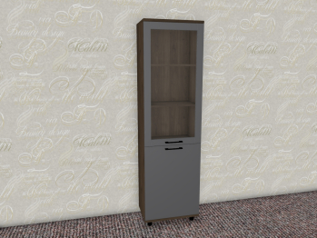 Модульная система Грейс Шкаф ШК-5073  Гикори Джексон Темный