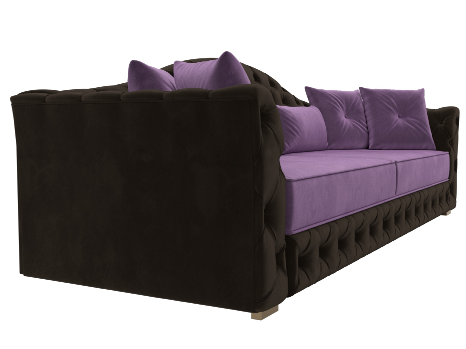 Диваны кровати со спальным местом, Прямой диван Артис, микровельвет