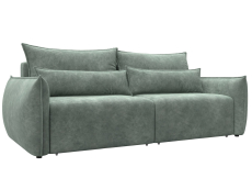 Диваны еврокнижки, Диван прямой Лига-051 НПБ, велюр BRUT