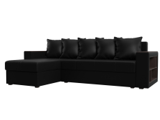 Диваны кровати со спальным местом, Диван угловой Дубай Лайт, экокожа, левый угол