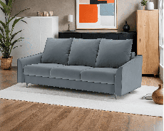 Диваны кровати со спальным местом, Диван прямой тик-так Уэльс (Велюр)