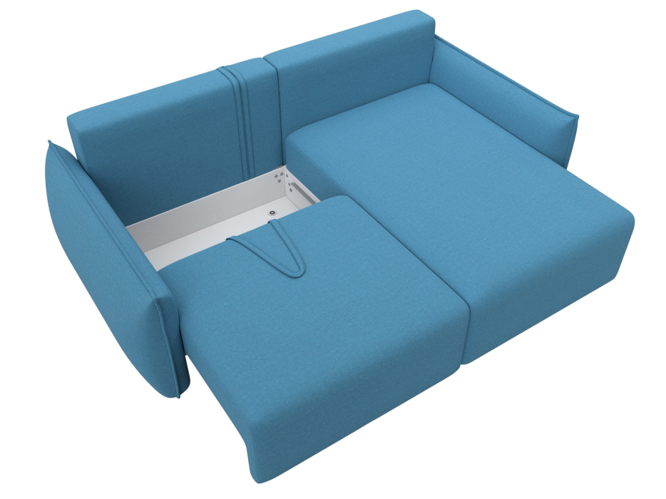 Диваны угловые в гостиную, Диван угловой Лига-051 НПБ угол универсальный, рогожка Амур