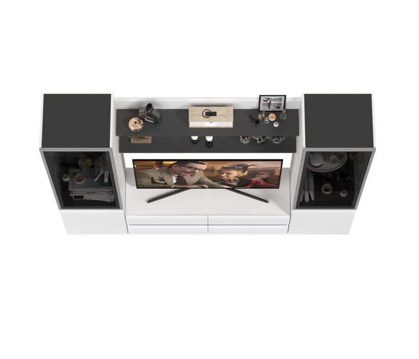 Стенки для гостиной, Модульная мебель в гостиную Сидней № 68