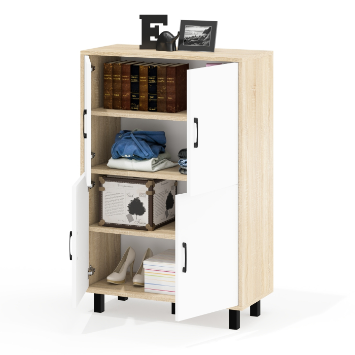 Комоды, Тумба-комод четыре дверки РВК 126-804