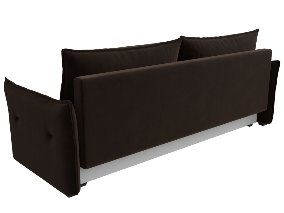 Диваны еврокнижки, Прямой диван Лига-004, Микровельвет