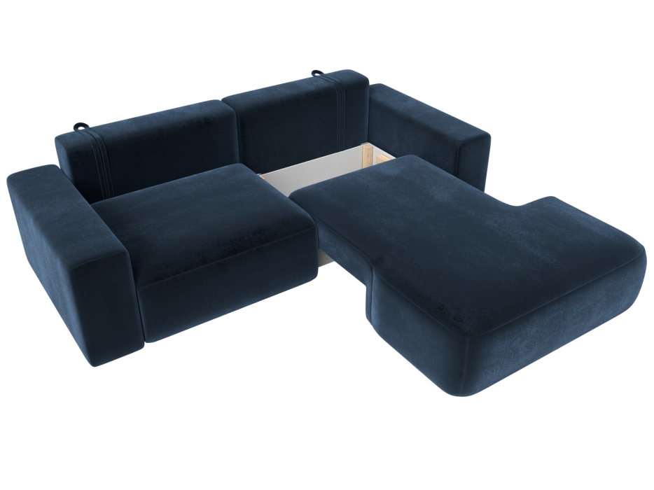 Диваны угловые в гостиную, Диван угловой Лига-036 НПБ Классик правый угол, велюр TOWER 