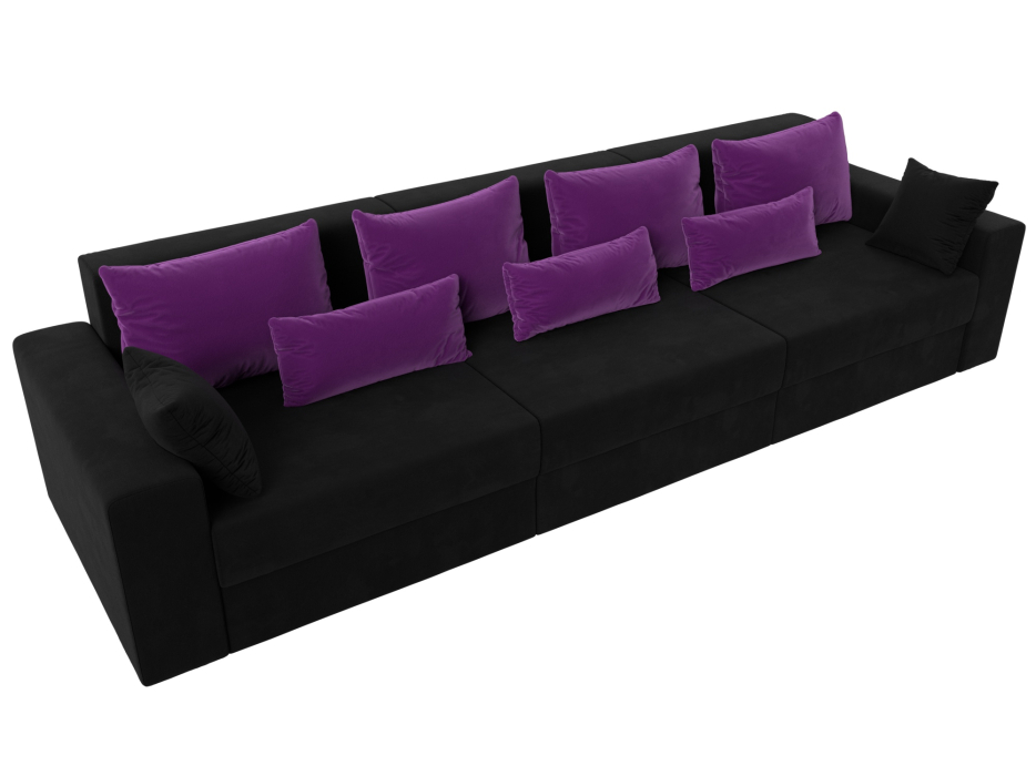 Офисные диваны, Диван прямой Майами Long, микровельвет