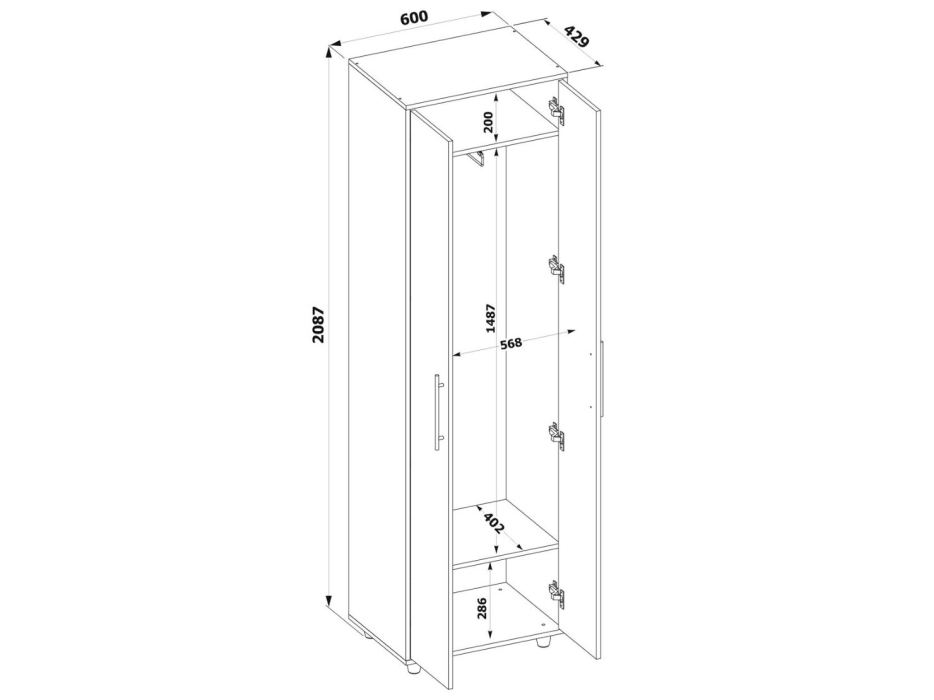 Прихожие, Прихожая ШО-1 + ПЗ-3 + ТП-2