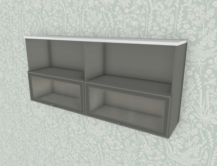 Настенные полки, Модульная система Карина Антресоль АН-1014