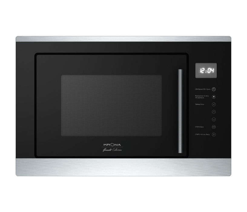 Встраиваемые микроволновые печи, Встраиваемая микроволновая печь KRONA RIFLESSO 60 BL