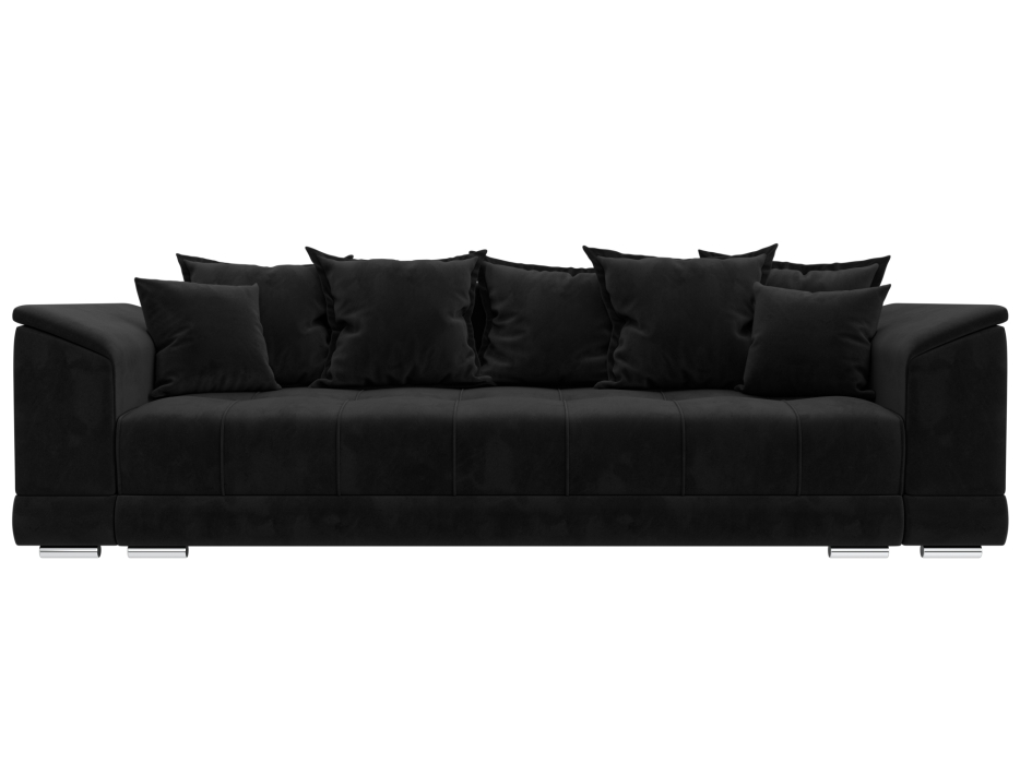 Диваны еврокнижки, Диван прямой НордСтар НПБ, велюр SEVEN