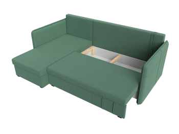 Угловой диван Слим левый угол, рогожка Амур