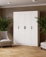 Шкафы распашные, Шкаф комбинированный Ларс 1600 (без зеркала)