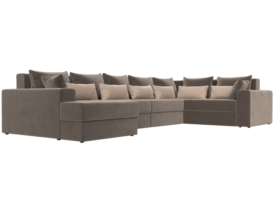 Офисные диваны, П-образный диван Майами левый угол, Велюр