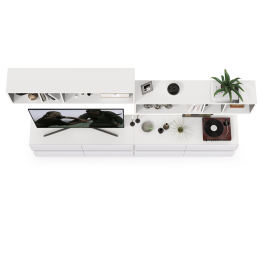 Две ТВ тумбы Сидней с полками