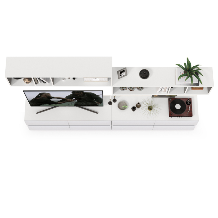 ТВ-тумбы, Две ТВ тумбы Сидней с полками