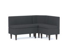 Кухонные уголки, Диван кухонный угловой Лео, велюр