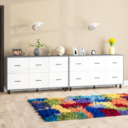 Два комода-тумбы с ящиками и на ножках РВК 127-1504