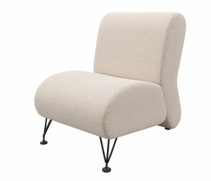 Мягкое дизайнерское кресло Pati букле