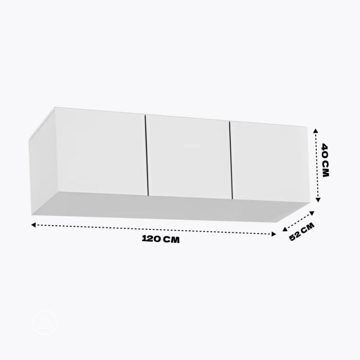 Шкафы распашные, Антресоль  Бостон 1200