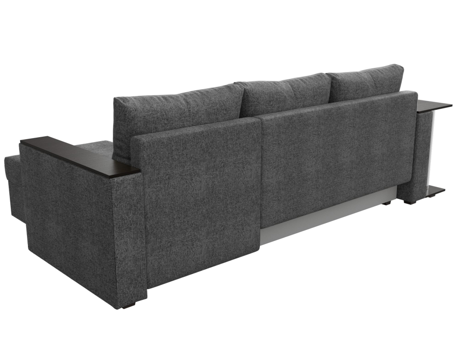 Диваны угловые в гостиную, Угловой диван Атланта правый угол, рогожка Амур