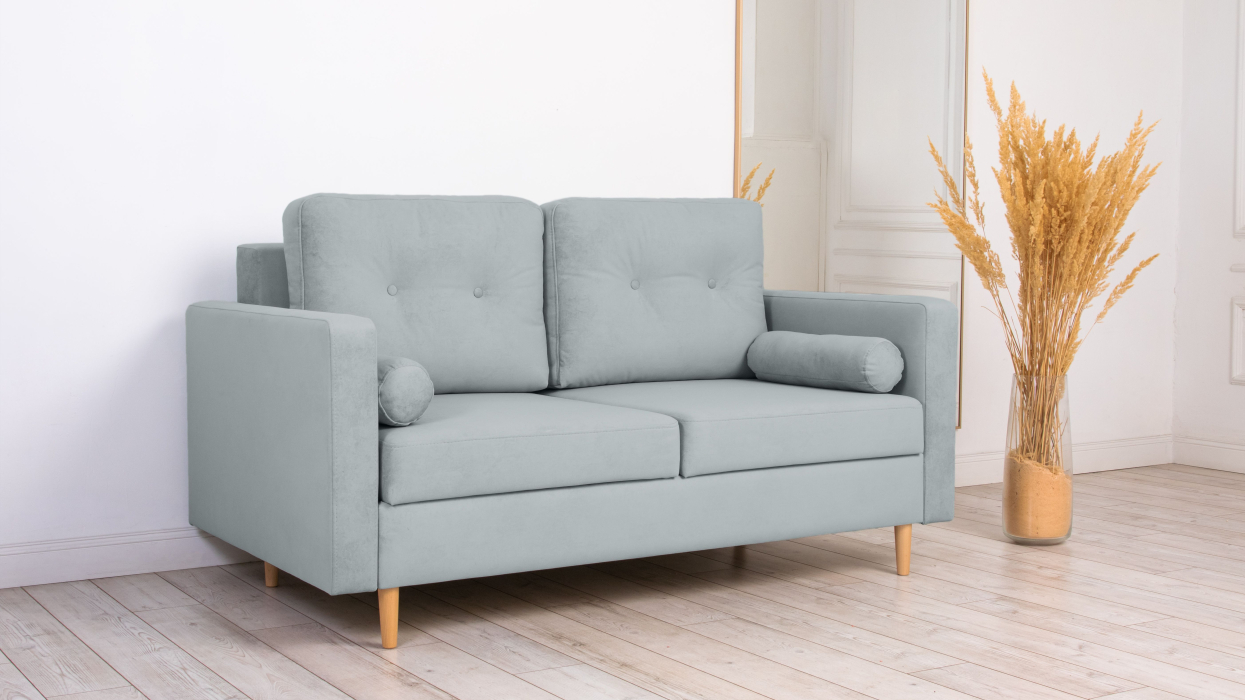 Диваны прямые кухонные, Диван Lucas 140, велюр