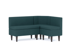 Кухонные уголки, Диван кухонный угловой Лео, велюр