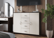 Комоды, Комод КМ-555М Спальня БАССА