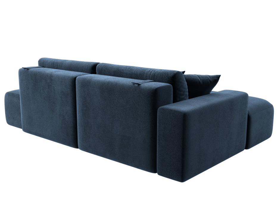 Диваны угловые в гостиную, Диван угловой Лига-036 НПБ Модерн левый угол, велюр TOWER