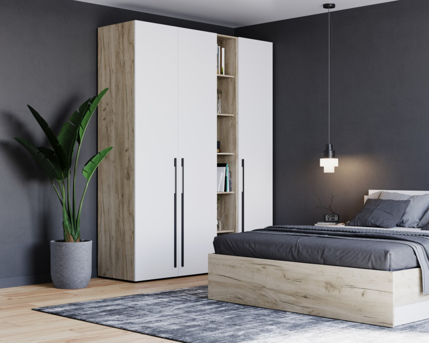 Шкафы одностворчатые, Модульная система Стоун С12 Пенал