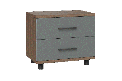 Модульная система Грейс Тумба ТБ-5061  Гикори Джексон Темный