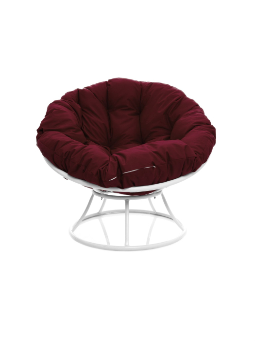 Кресла, Кресло ПАПАСАН без ротанга белое