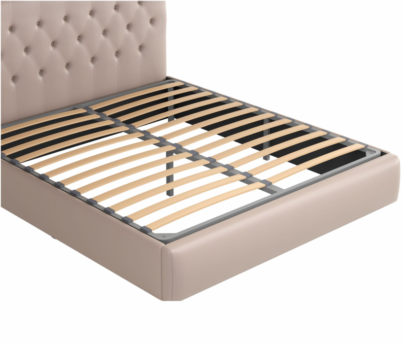 Двуспальные, Мягкая кровать  Амели 1800 с ортопедическим основанием и матрасом ГОСТ