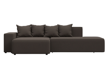Диван угловой Лига-079 угол левый, рогожка Амур