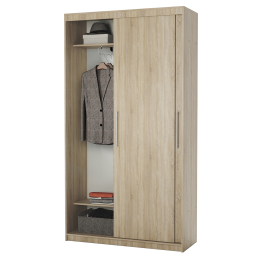 Шкаф-купе 2-х дверный Эконом платяной 120х45х200