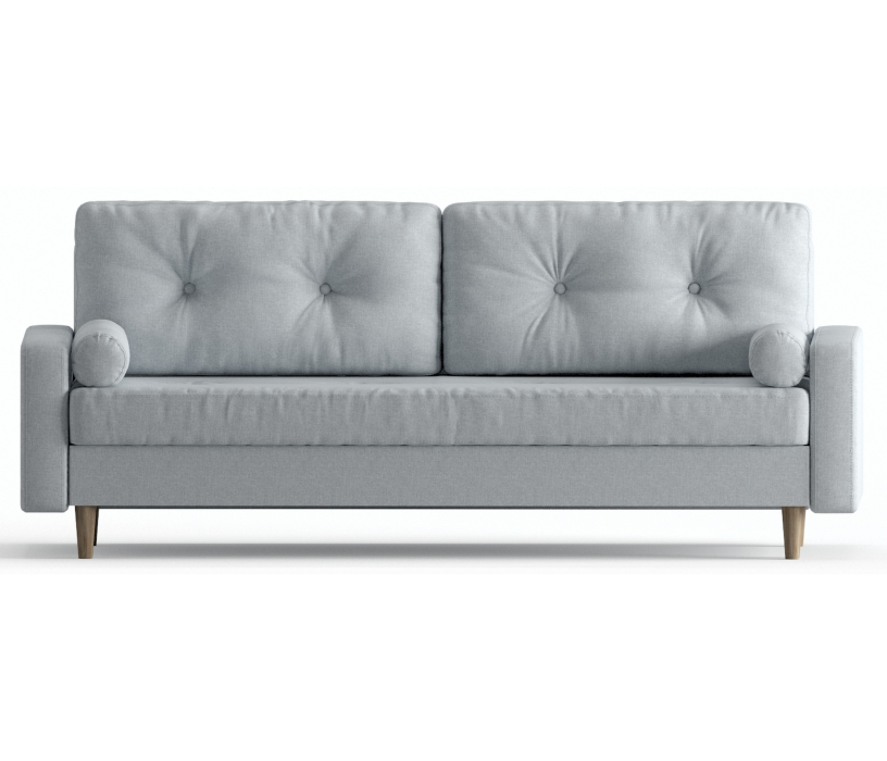 Диваны с ящиком для белья, Диван-кровать Belfast, независимый пружинный блок, рогожка