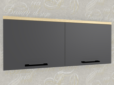 Настенные полки, Модульная система Грейс Антресоль АН-5041  Ясень Асахи