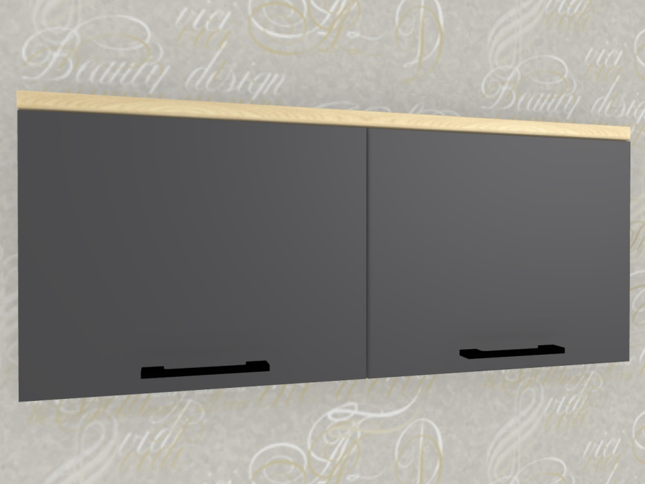 Настенные полки, Модульная система Грейс Антресоль АН-5041  Ясень Асахи