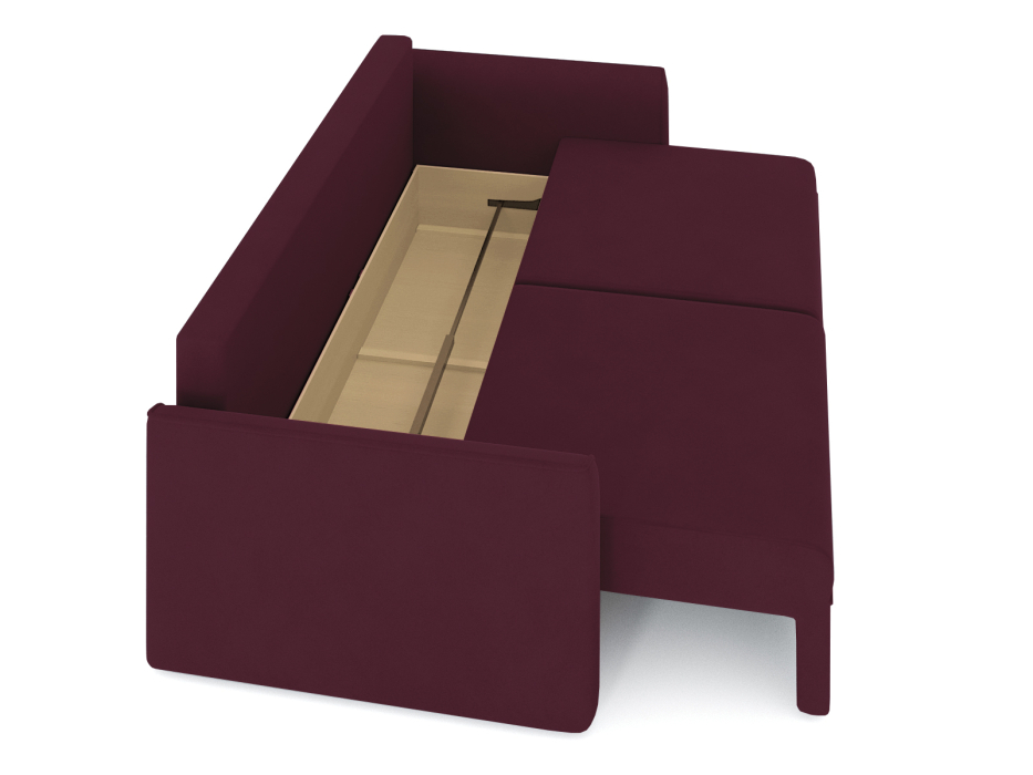 Диваны еврокнижки, Диван-кровать еврокнижка пантограф Эрдинг, велюр