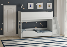Для подростков, Двухъярусная кровать Легенда 43.4.1 белый
