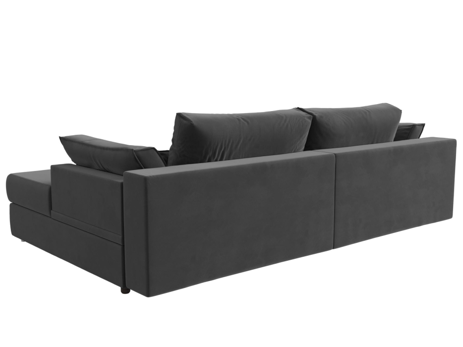 Диваны угловые в гостиную, Угловой диван Пекин угол правый, велюр