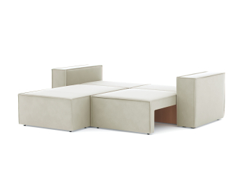 Диван-кровать угловой Лофт, велюр